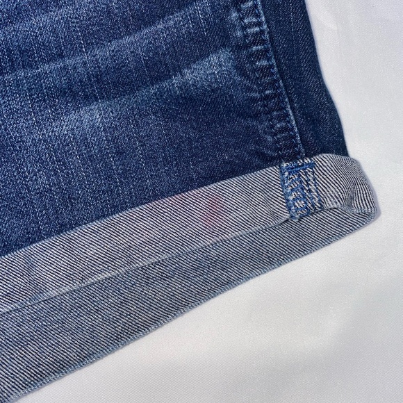 Dark Denim Hollister Jean Shorts - Picture 4 of 7